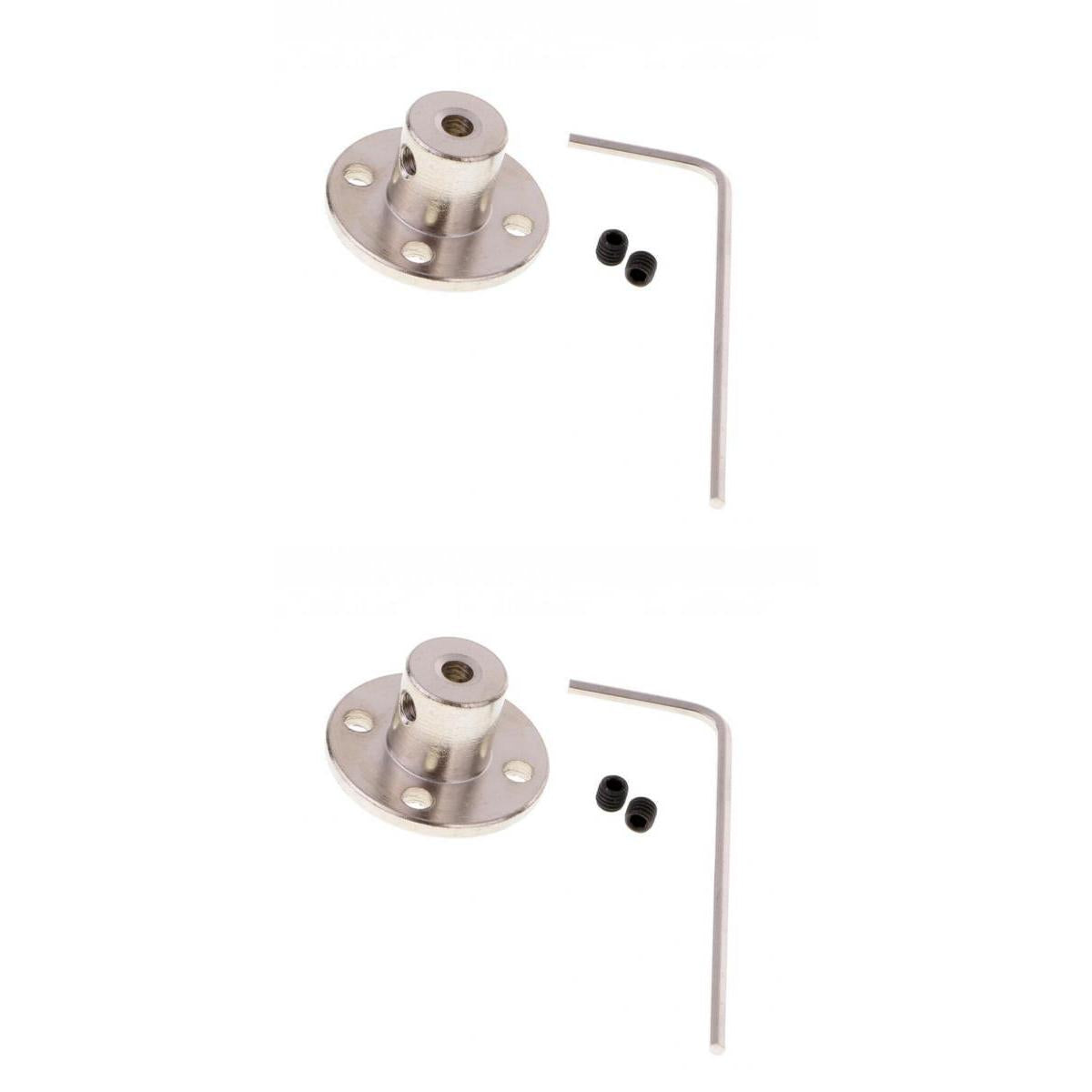 1x Rigid Flange Coupling Motor Guide Shaft Coupler Motor Connector 8mm+4mm
