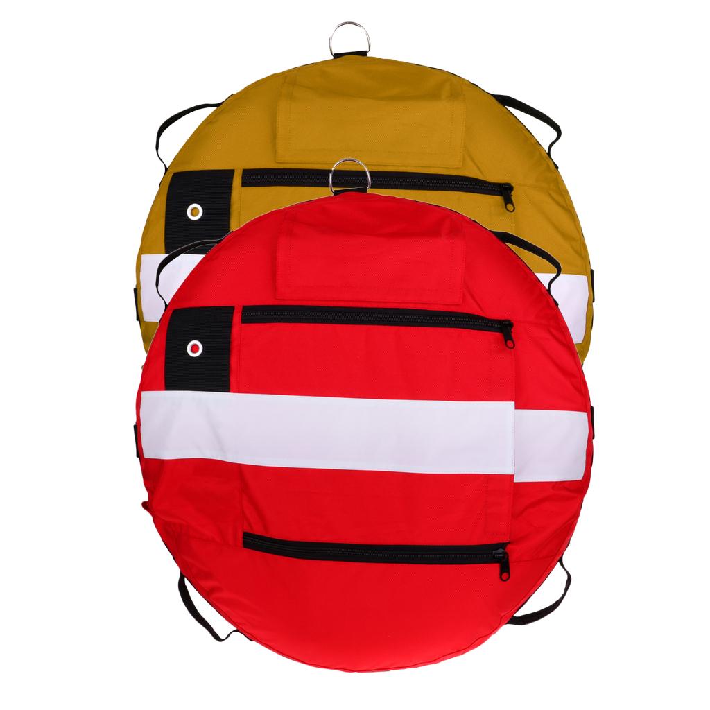 2x Freediving Buoy Inflatable Float Scuba Diving Safety Float Training Buoy