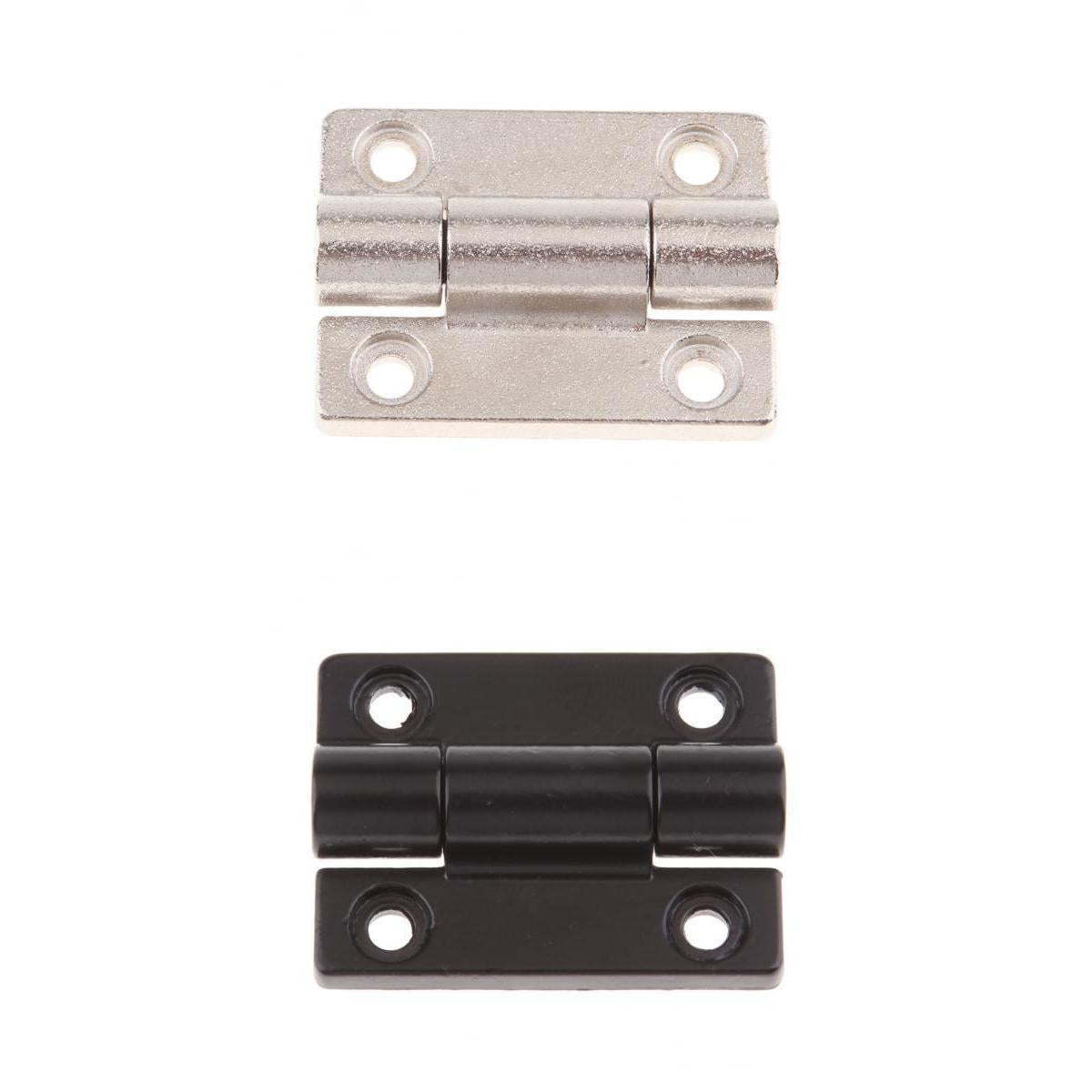 2pcs 45x34mm 4 Countersunk Holes Adjustable Torque Position Control Hinges