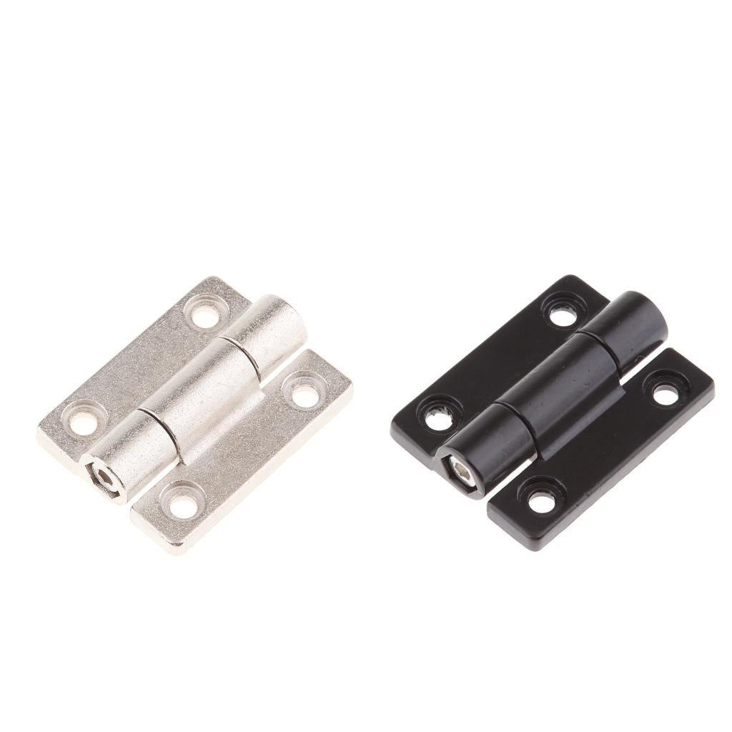 2pcs 45x34mm 4 Countersunk Holes Adjustable Torque Position Control Hinges