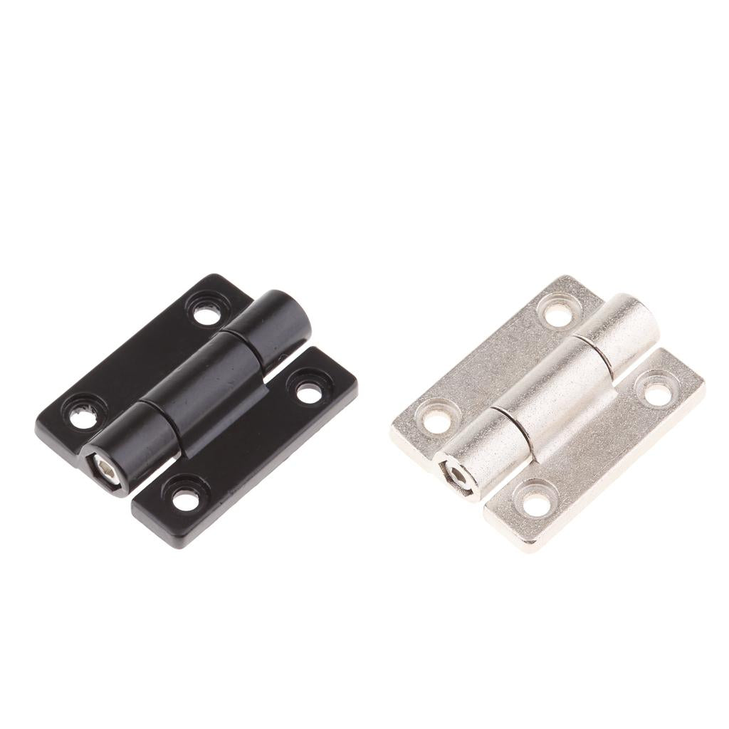 2pcs 45x34mm 4 Countersunk Holes Adjustable Torque Position Control Hinges