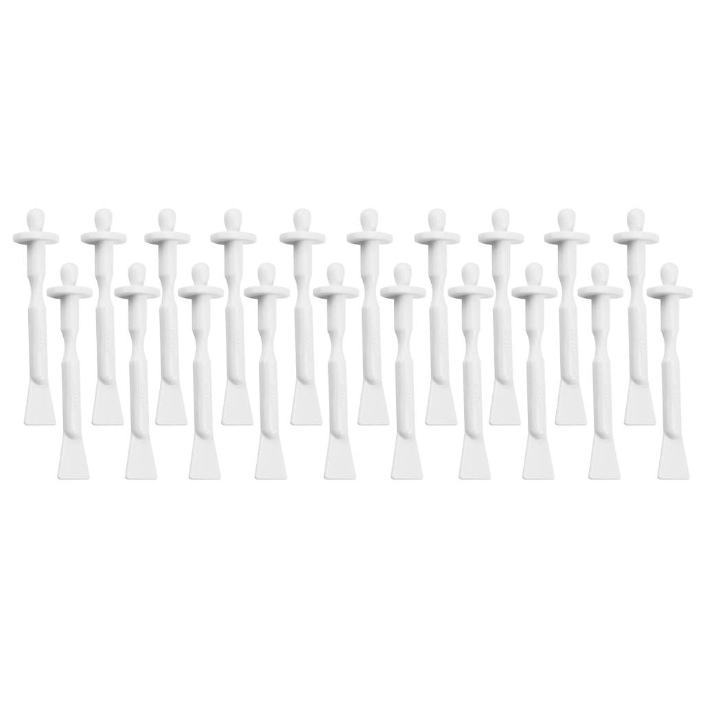 20 Pieces Two-in-One Multi-Use Waxing Applicator Sticks Hair Removal Spatula
