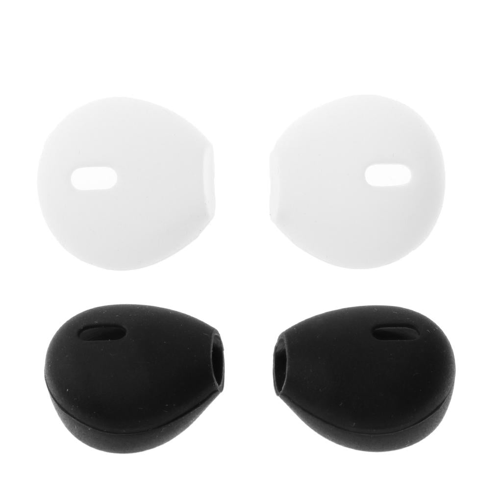 2 Pairs Silicone Earbuds Eartips Ear Caps for Apple AirPods iPhone 7 Earpods