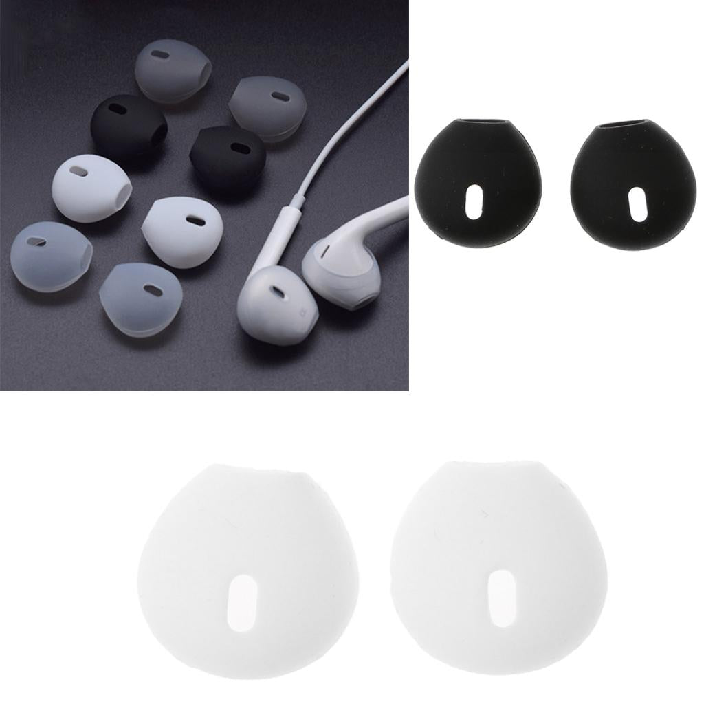 2 Pairs Silicone Earbuds Eartips Ear Caps for Apple AirPods iPhone 7 Earpods
