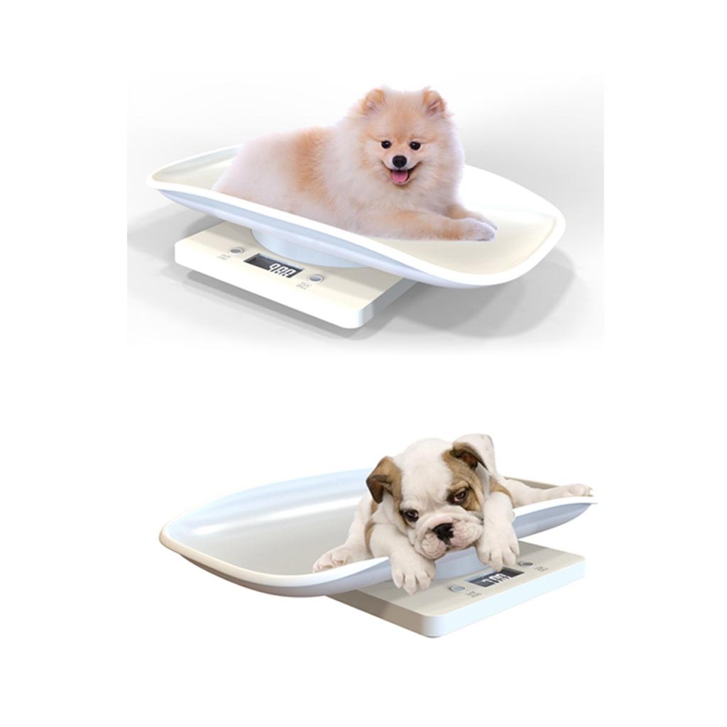 2 Pcs Multi-Function Digital Pet Scale Measure Dog & Cat Weight Accurately