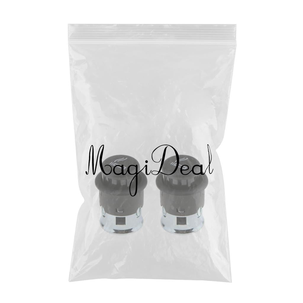 2Pcs Cigarette Lighter For VW Jetta Golf Passat AUDI A3 SKODA Octavia Superb