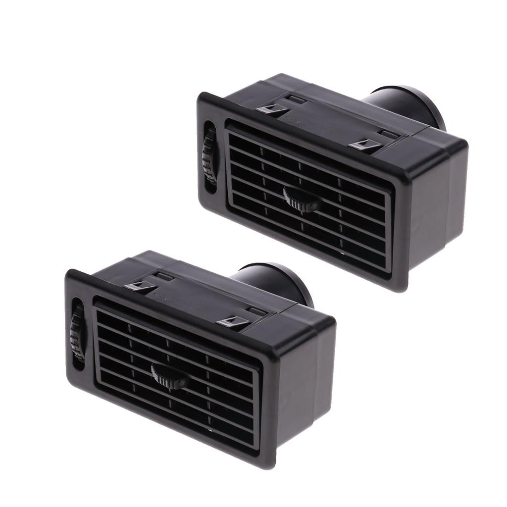 2 Pieces Car Truck RV ATV Heat AC Air Exhaust Vent Dash Ventilation Outlet