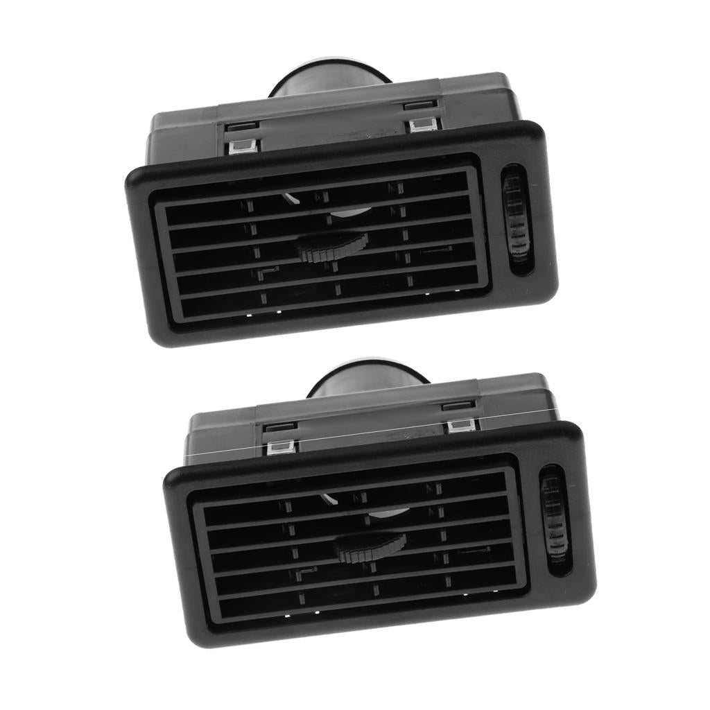 2 Pieces Car Truck RV ATV Heat AC Air Exhaust Vent Dash Ventilation Outlet