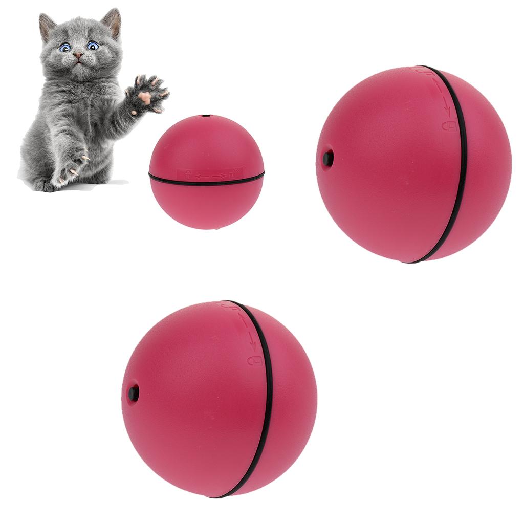 2pcs Interactive Dog Cat Toys Ball Automatic Kitten Rolling Balls Funny Toy