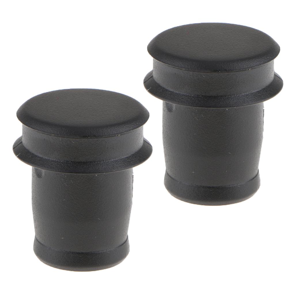 2 Pieces Car Cigarette Lighter Plug Socket Cover for Universal