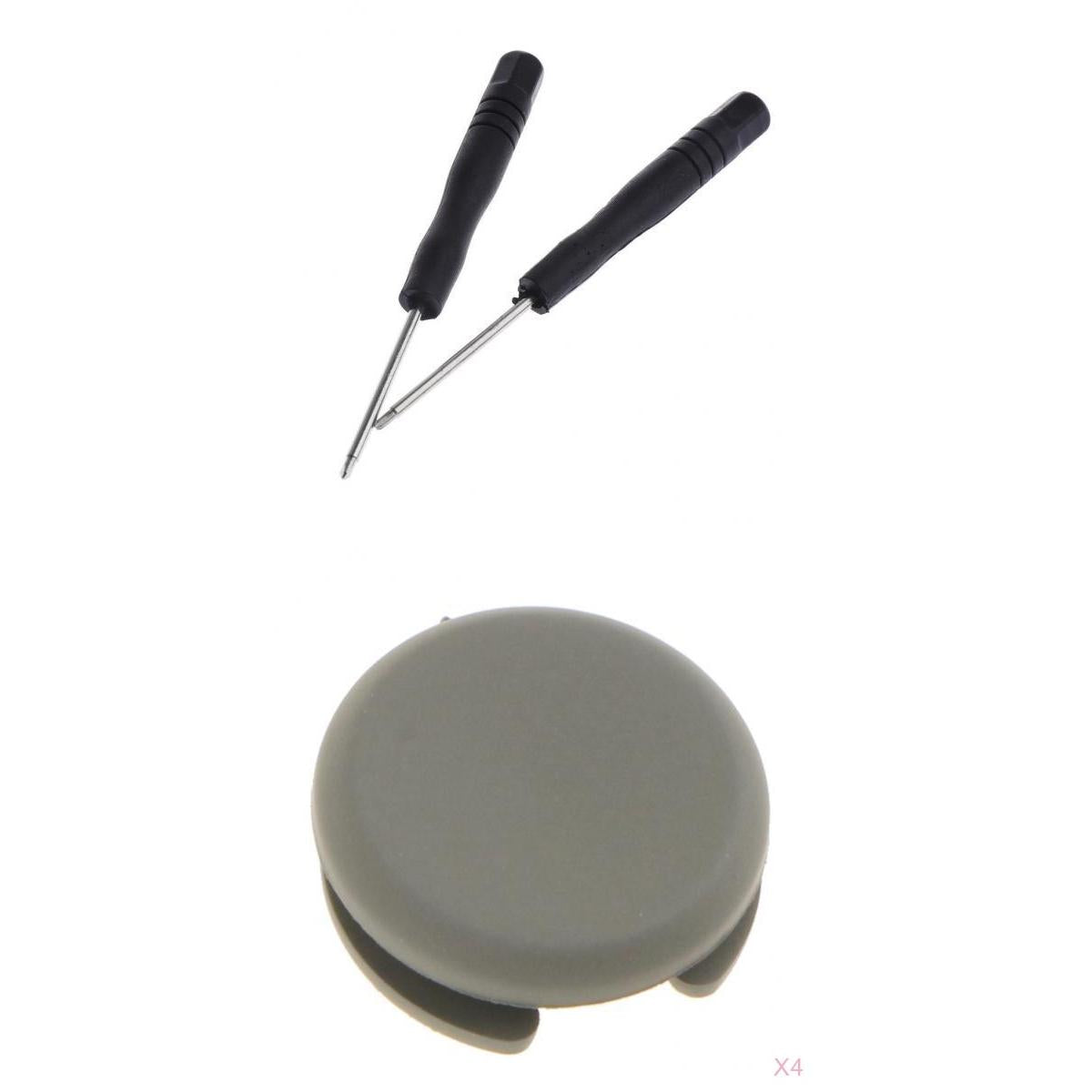 Analog Stick Thumb Joystick Cover + Screwdriver for Nintendo 3DS LL/XL