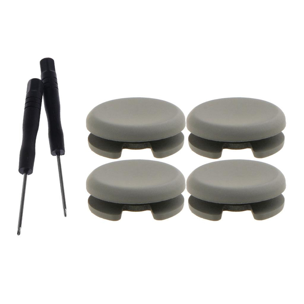 Analog Stick Thumb Joystick Cover + Screwdriver for Nintendo 3DS LL/XL