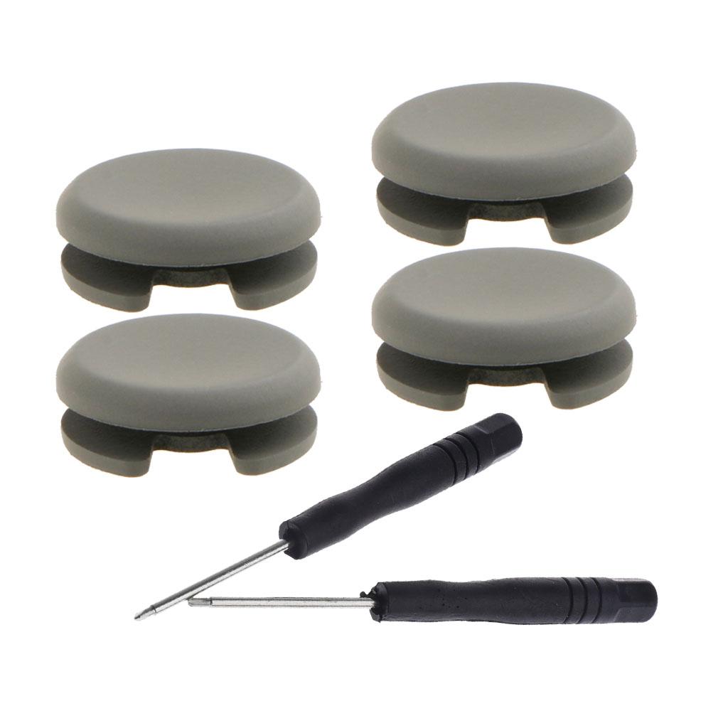 Analog Stick Thumb Joystick Cover + Screwdriver for Nintendo 3DS LL/XL