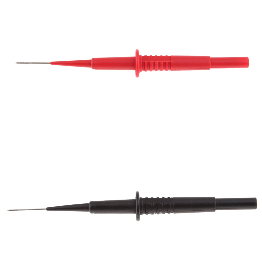 2Pcs 600V Insulation Piercing Needle Test Probes with 4mm Banana Socket