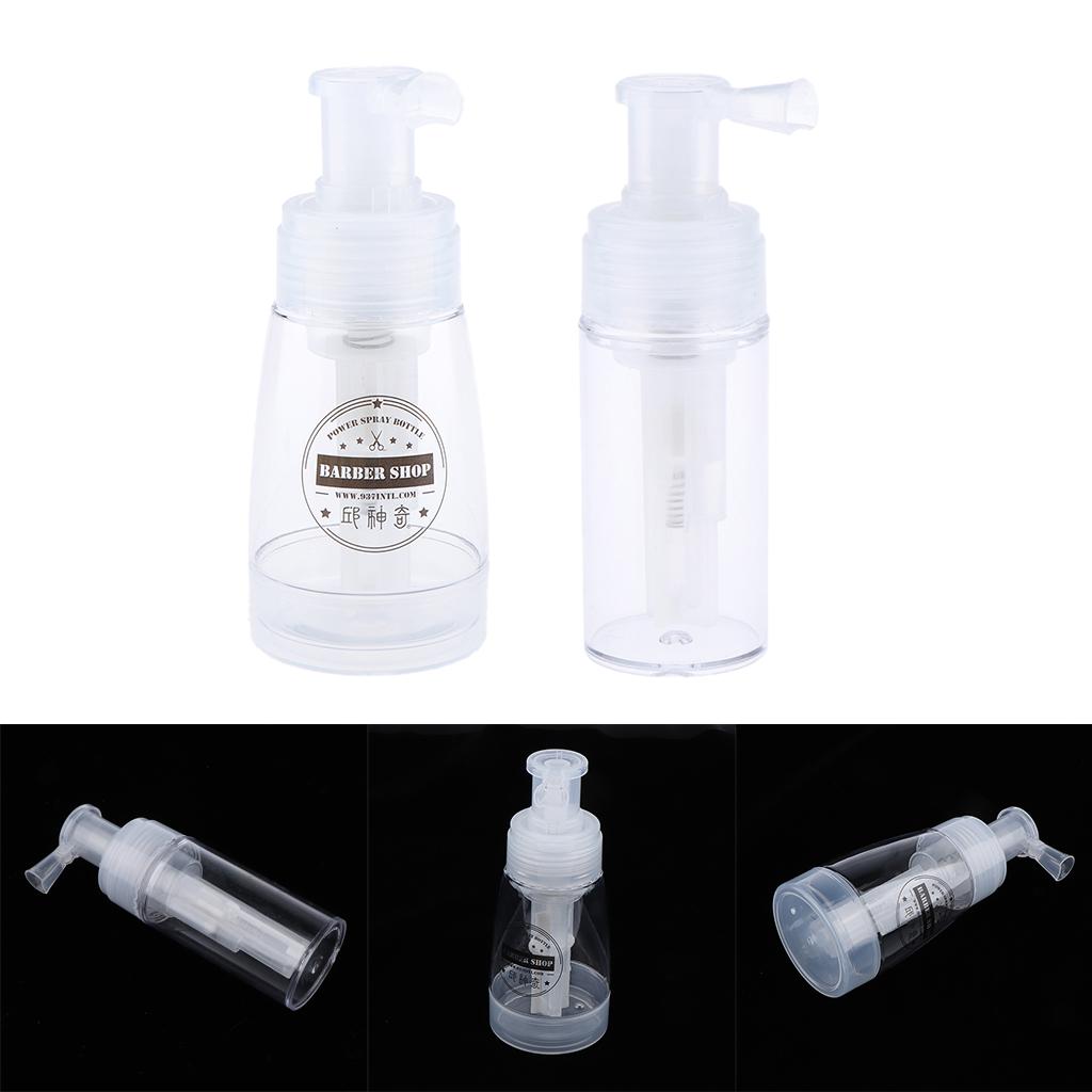 2x Empty Refillable Powder Spray Bottle Makeup Cosmetic Bottles 180ml/110ml
