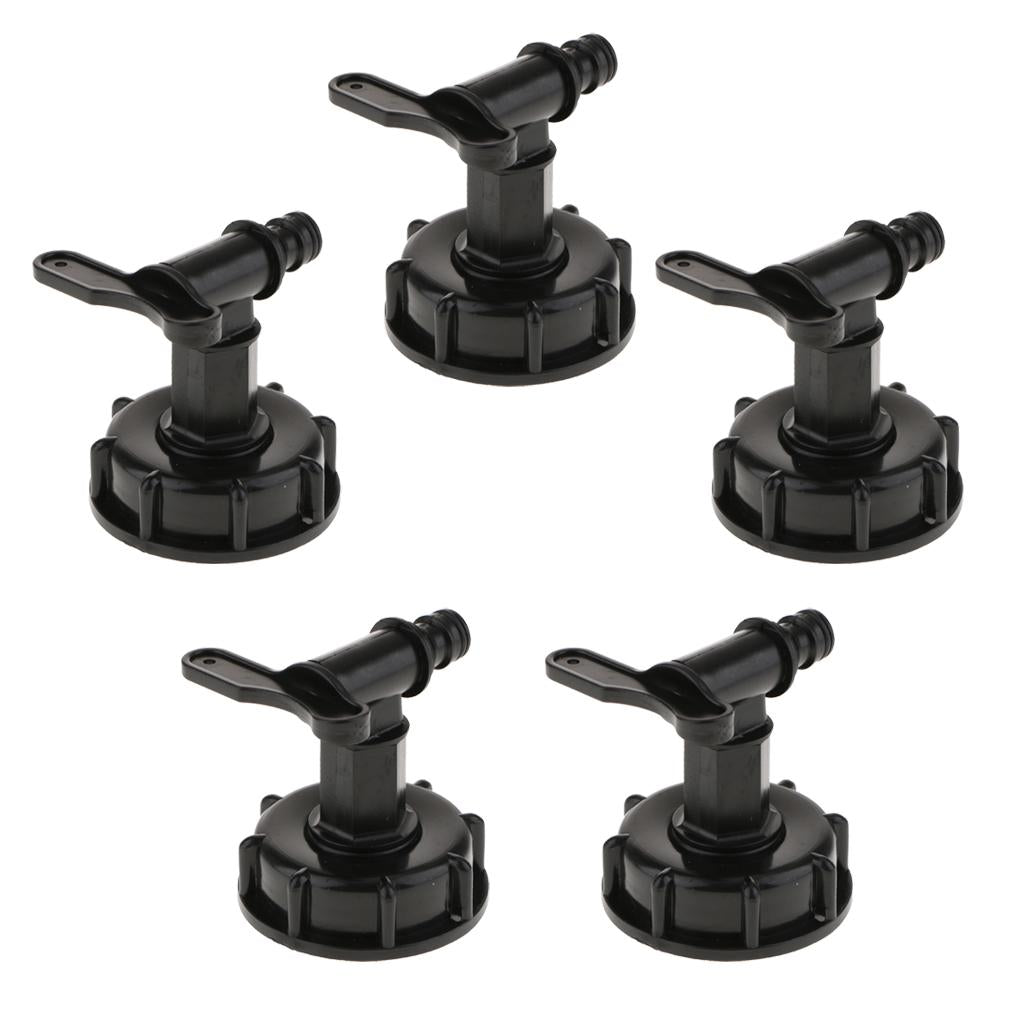 5 pieces 1000L IBC Tank 2 Inch to 1/2 Inch Water Hose Valve Adapter