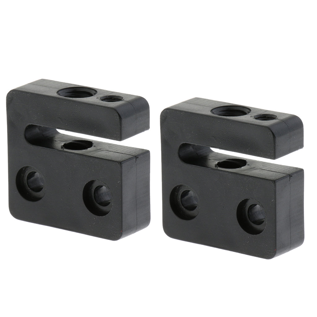 2pcs 3D Printer T8 8mm Screw Nut Seat Block, 2mm Thread Pitch 4mm Lead