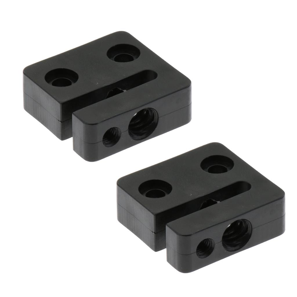 2pcs 3D Printer T8 8mm Screw Nut Seat Block, 2mm Thread Pitch 8mm Lead