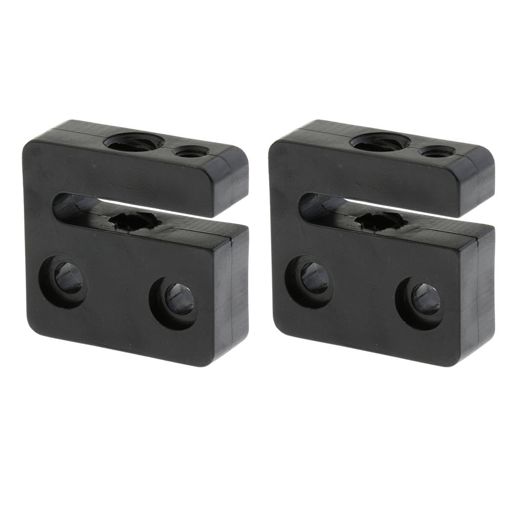 2pcs 3D Printer T8 8mm Screw Nut Seat Block, 2mm Thread Pitch 8mm Lead