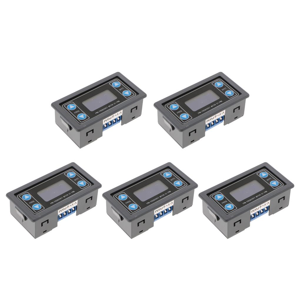 5Pcs PWM Pulse Frequency Adjustable Square Rectangular Wave Signal Generator