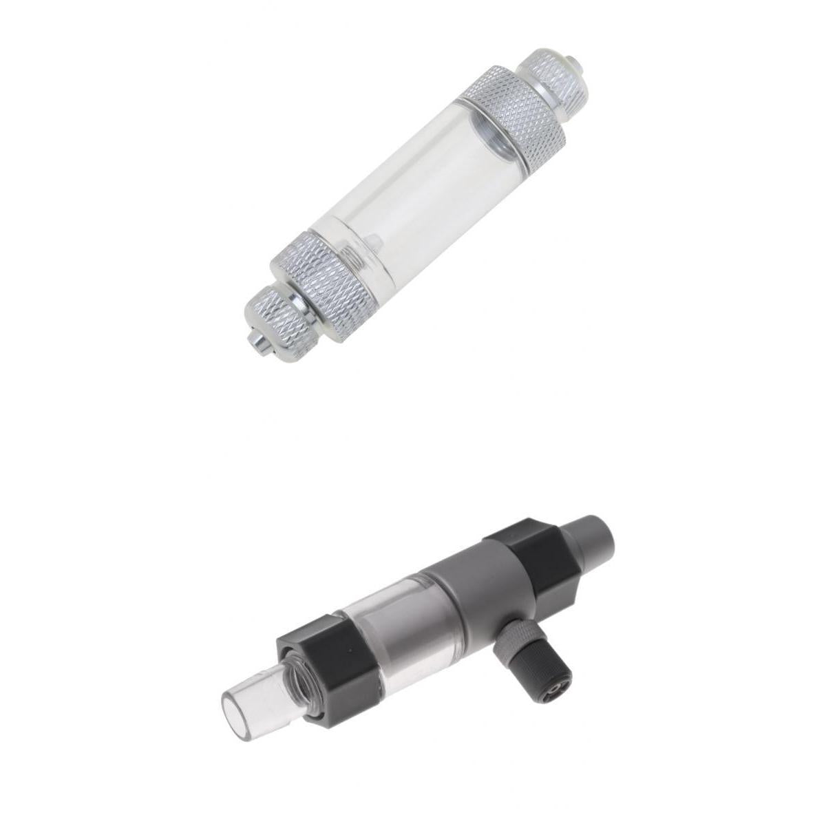 2 Pcs Aquarium Diffuser Regulator with Plants Tank CO2 Bubble Counter