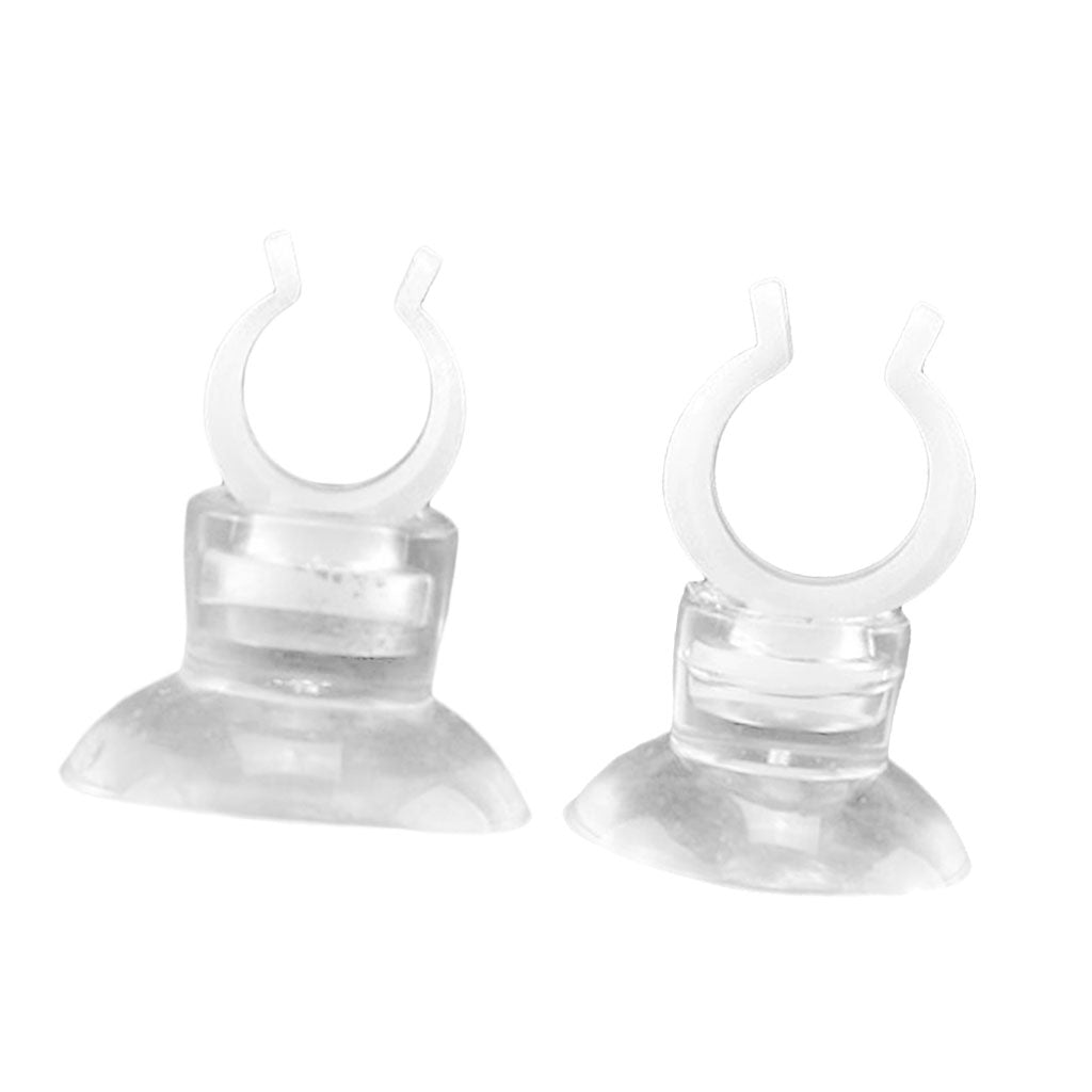 20Pcs Aquarium Suction Cup Clips Airline Tube Holders Clamps for Fish Tank