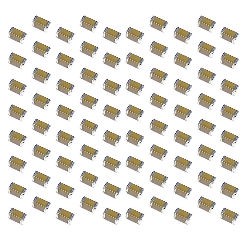 80 pieces 1206 10uF Ceramic Chip Capacitor 16V X7R 106K