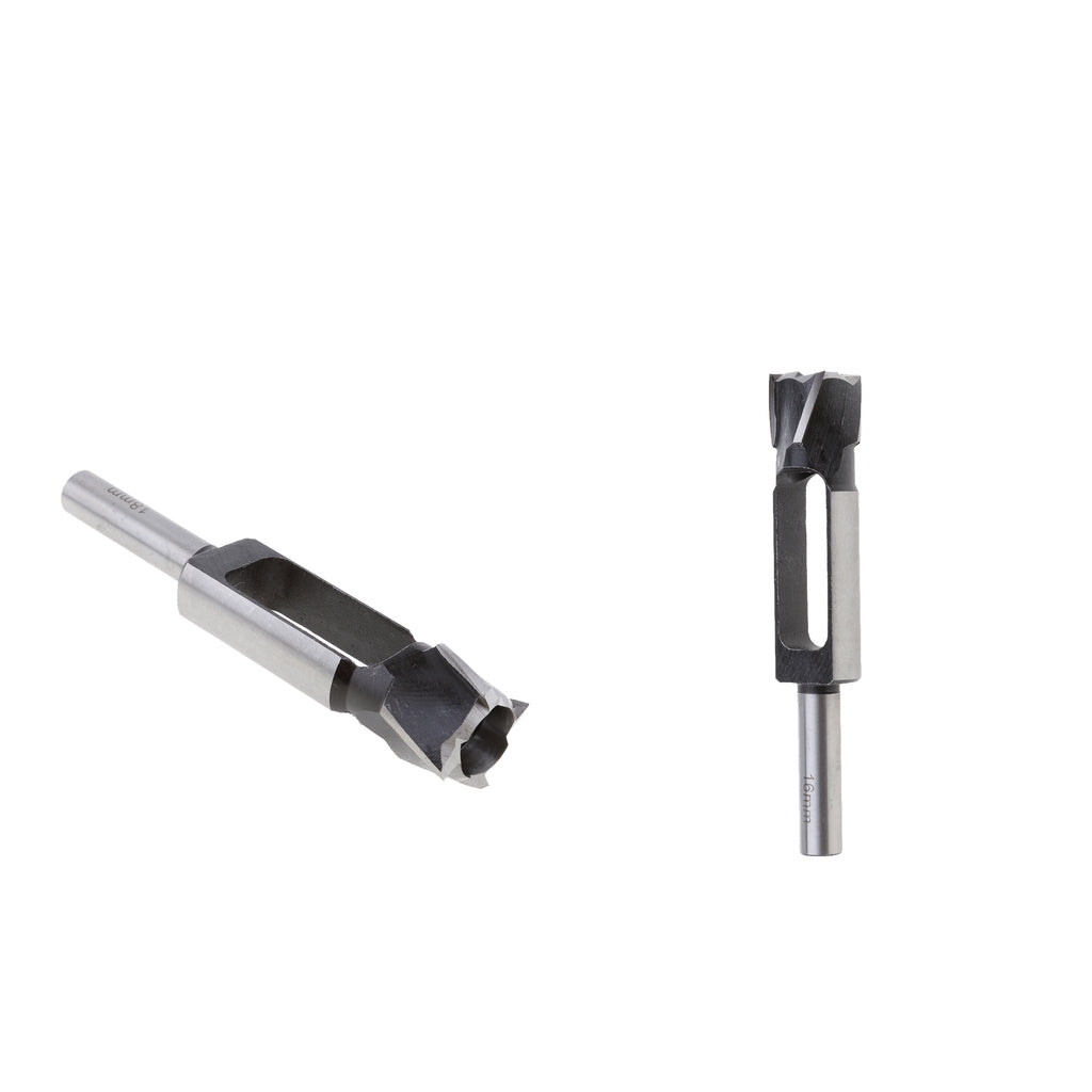 2Pcs (16mm&18mm)Tapered Snug Plug Cutters 13MM 1/2 Inch Shank +Tapered