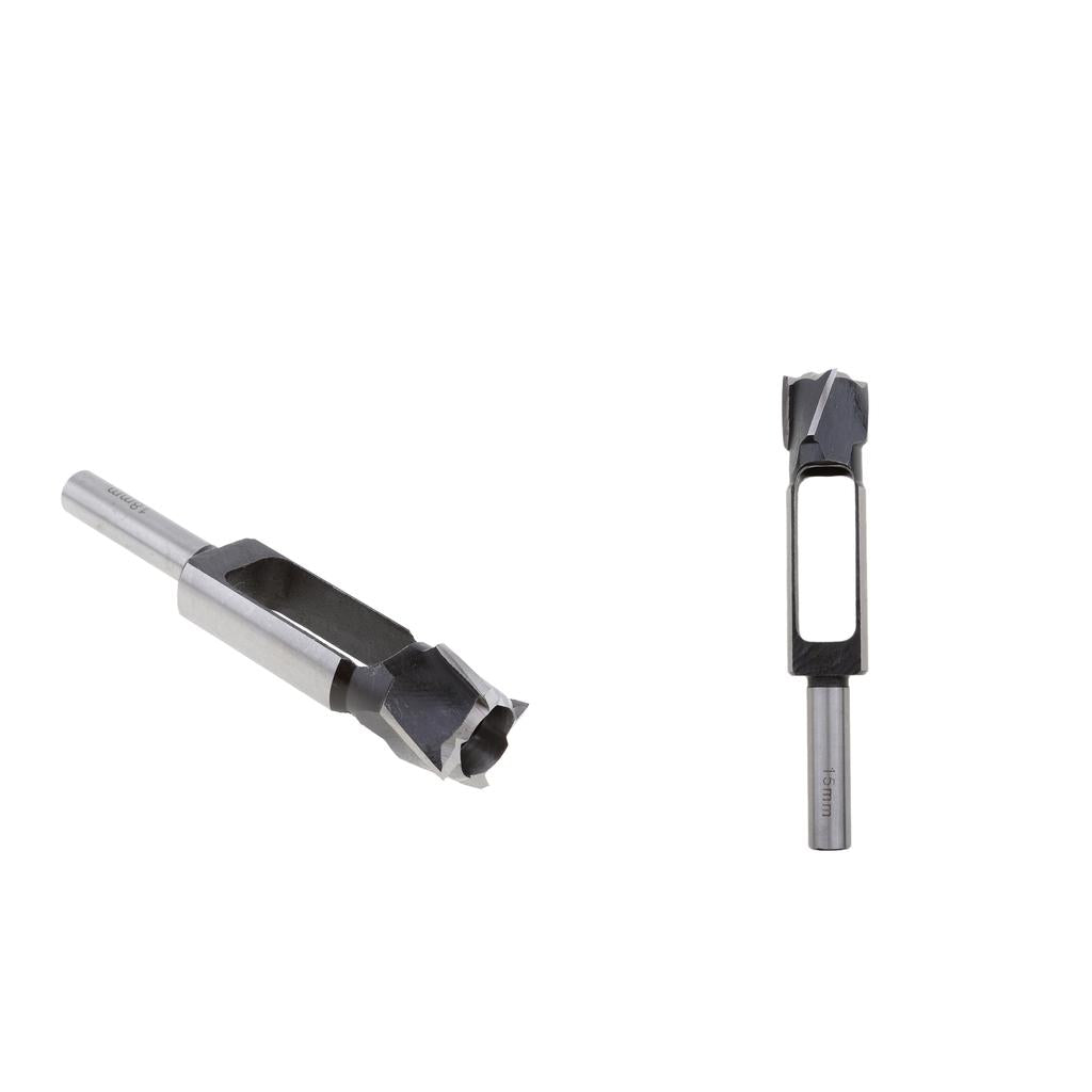 2Pcs (15mm&18mm)Tapered Snug Plug Cutters 13MM 1/2 Inch Shank +Tapered