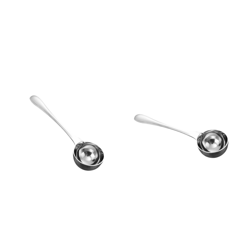 2Pcs Stainless Steel Tablespoon Measuring Spoon Coffee Measure