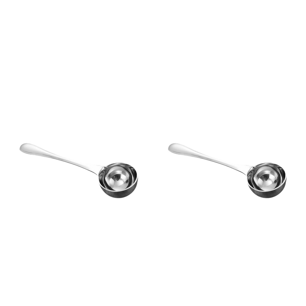 2Pcs Stainless Steel Tablespoon Measuring Spoon Coffee Measure