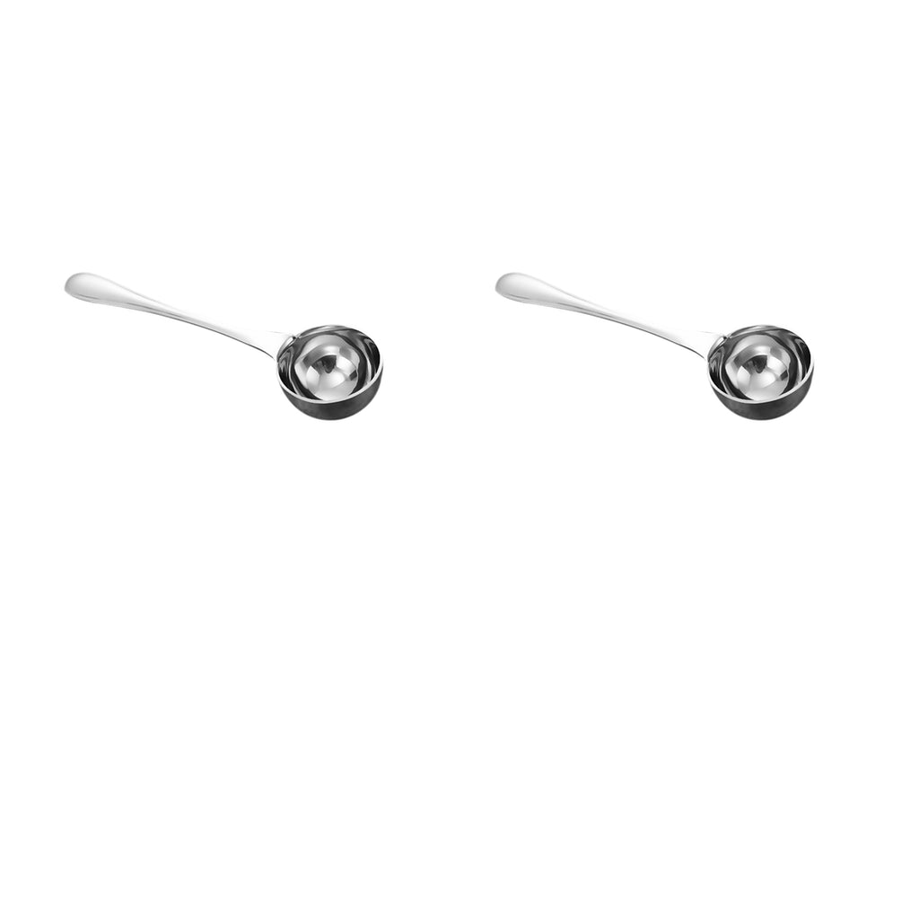 2Pcs Stainless Steel Tablespoon Measuring Spoon Coffee Measure