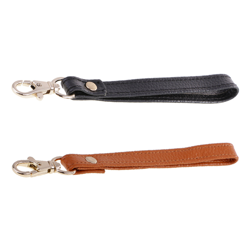 2/set Genuine Leather Replacement Wrist Strap Clutch Purse Wristlet