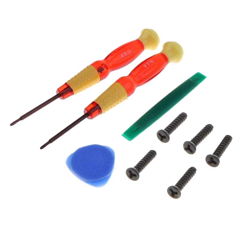 4 in 1 Screwdriver Kit Opening Tool + 5x Tri-Wing Screws for Nintendo Switch