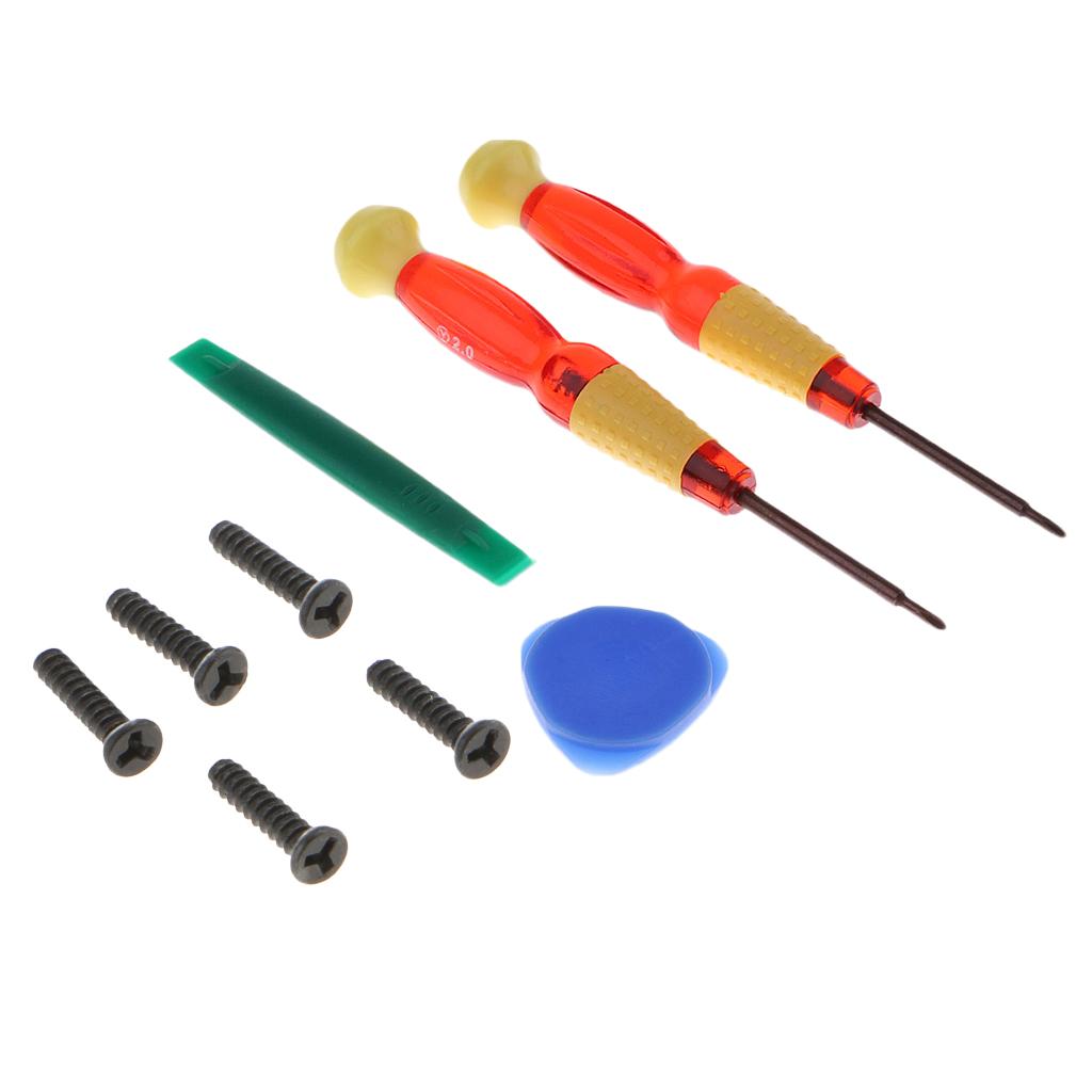 4 in 1 Screwdriver Kit Opening Tool + 5x Tri-Wing Screws for Nintendo Switch