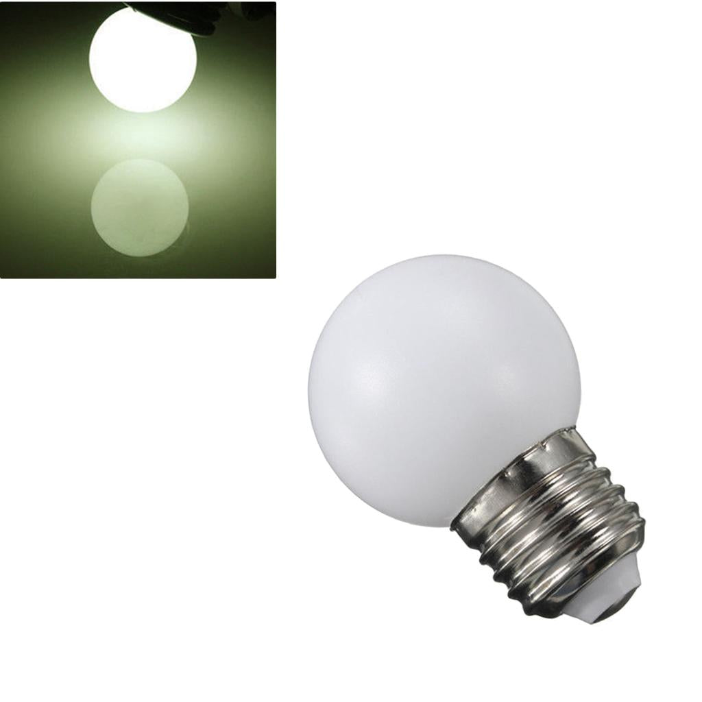 15 Pcs 220V E27 1W Energy Saving LED Golf Ball Light Bulb Globe Lamp