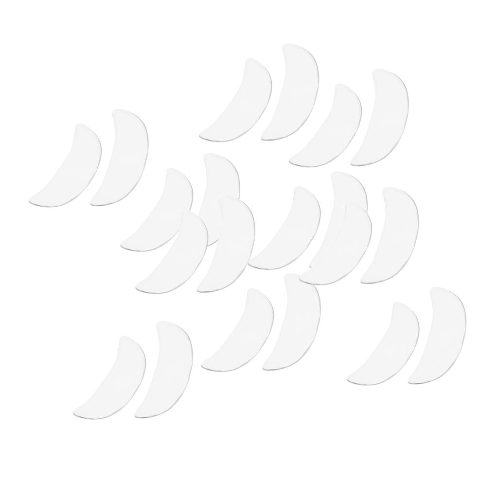 10 Pairs Silicone Reusable Anti Wrinkle Chest Neck Eye Face Pad Patches