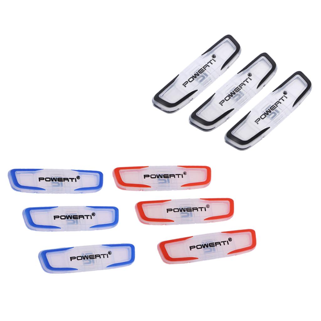 9 Pieces Long Sport Tennis Racquet Shock Absorber Vibration Dampeners Damper