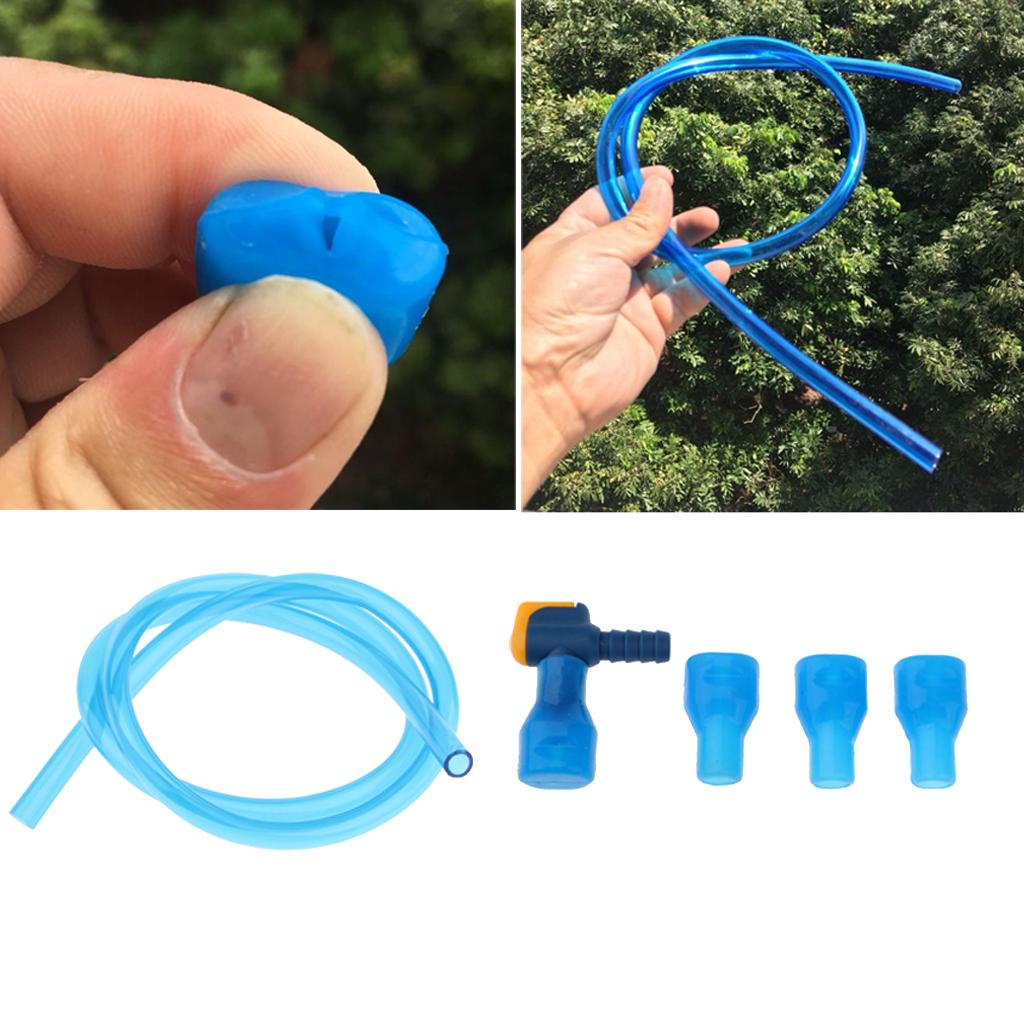 100cm Replacement Hydration Pack Drink Tube + Pipe Bite Valve Mouth Nozzle