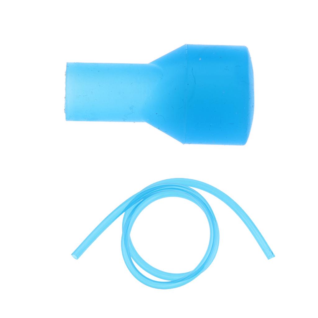 3ft Replacement Hydration Pack Drink Tube + Pipe Bite Mouthpiece Blue Blue