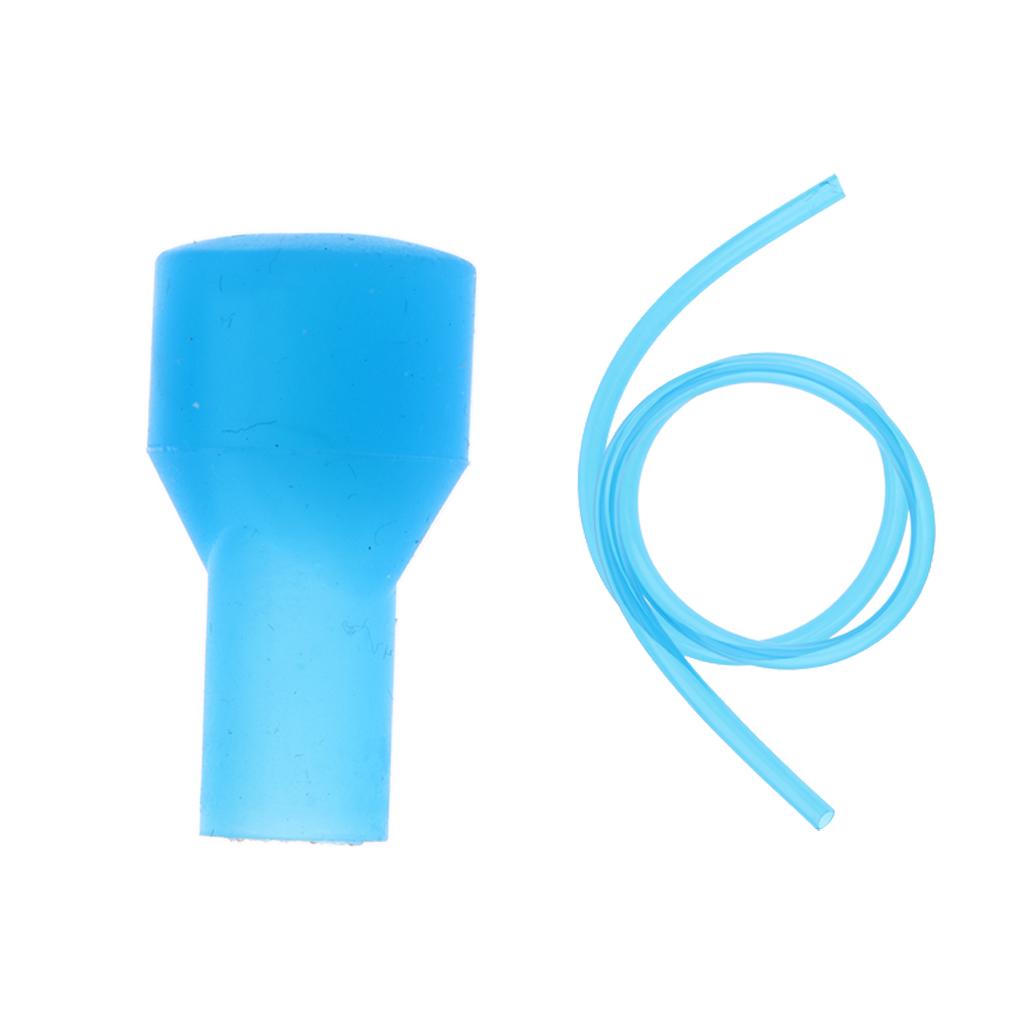 3ft Replacement Hydration Pack Drink Tube + Pipe Bite Mouthpiece Blue Blue