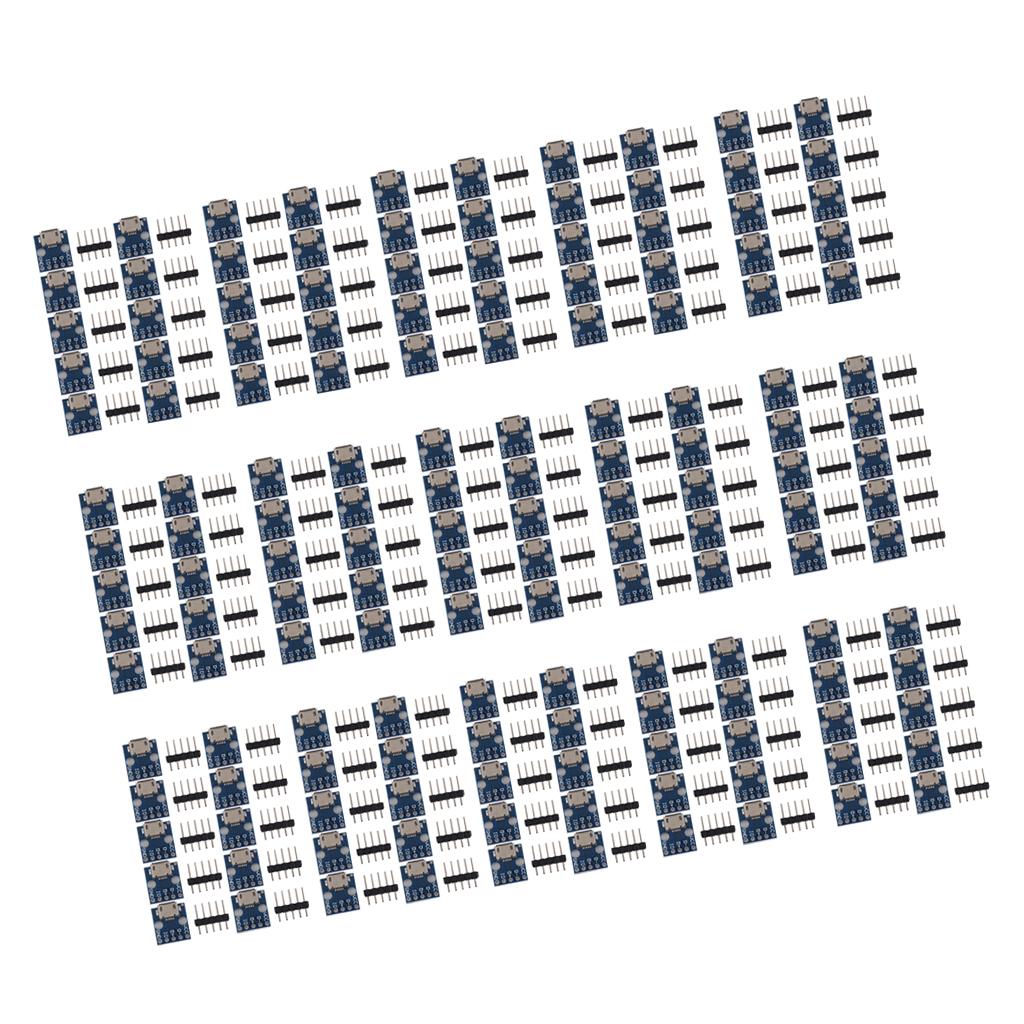 150pcs Female MICRO USB to DIP 5-Pin Pinboard 2.54mm micro USB type