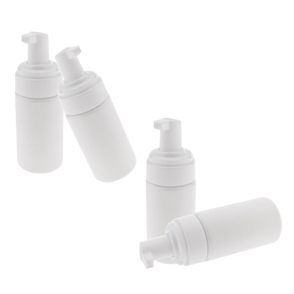 4x Refillable Foam Bottle Dispenser Liquid Foaming Pump Soap Bottle 100ml