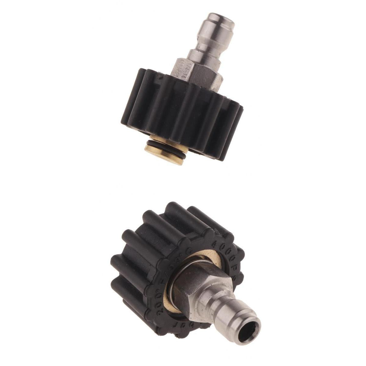 2Pcs 1/4 Quick Connect Design Pressure Multiple Degrees Washer Spray Nozzle