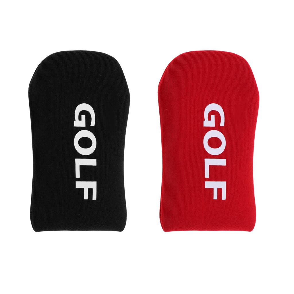 2pcs/Set Neoprene Golf Irons Head Cover Protector Putter Cover Sleeve Guard
