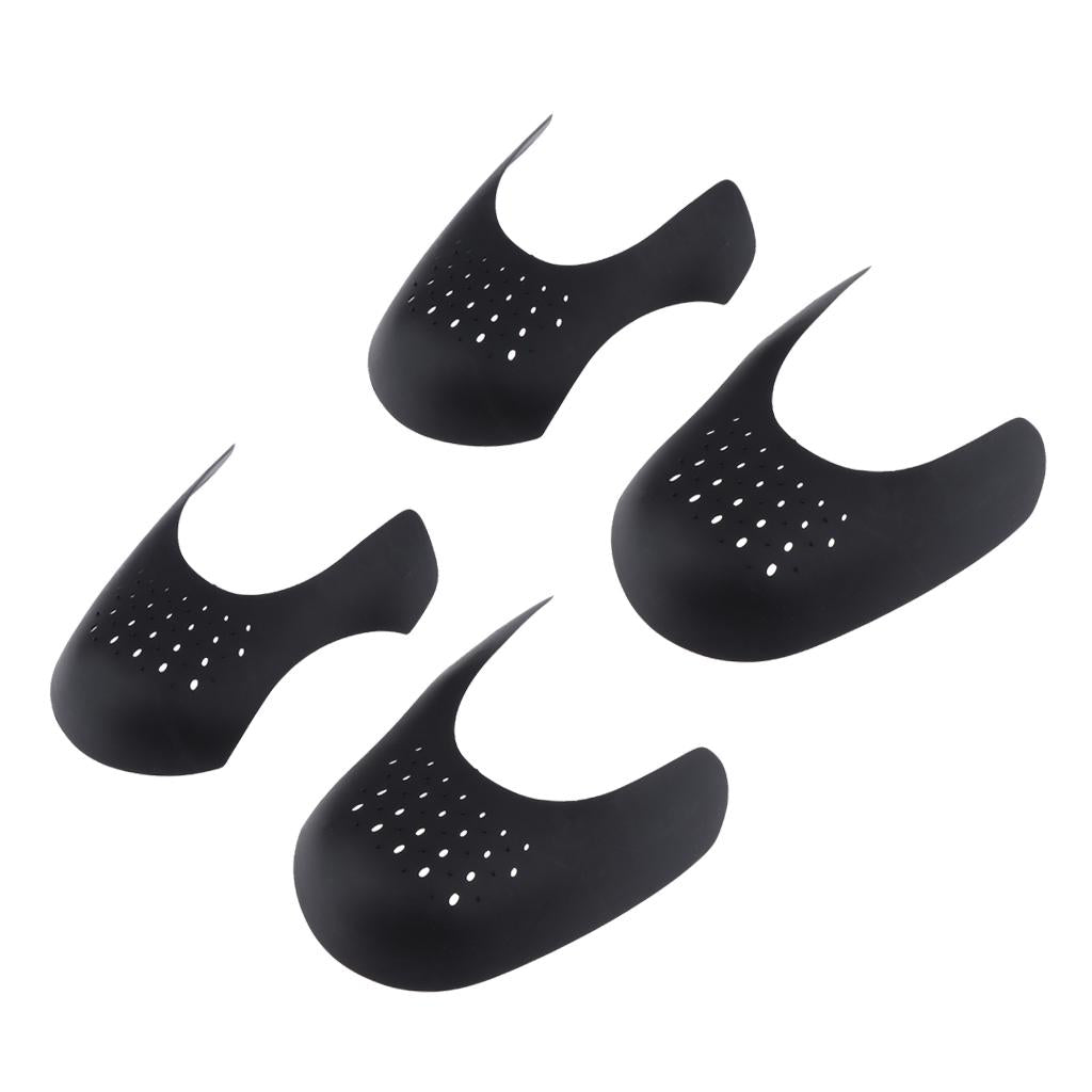 2 Pairs Black Protector Toe Box Decreaser Insert Anti