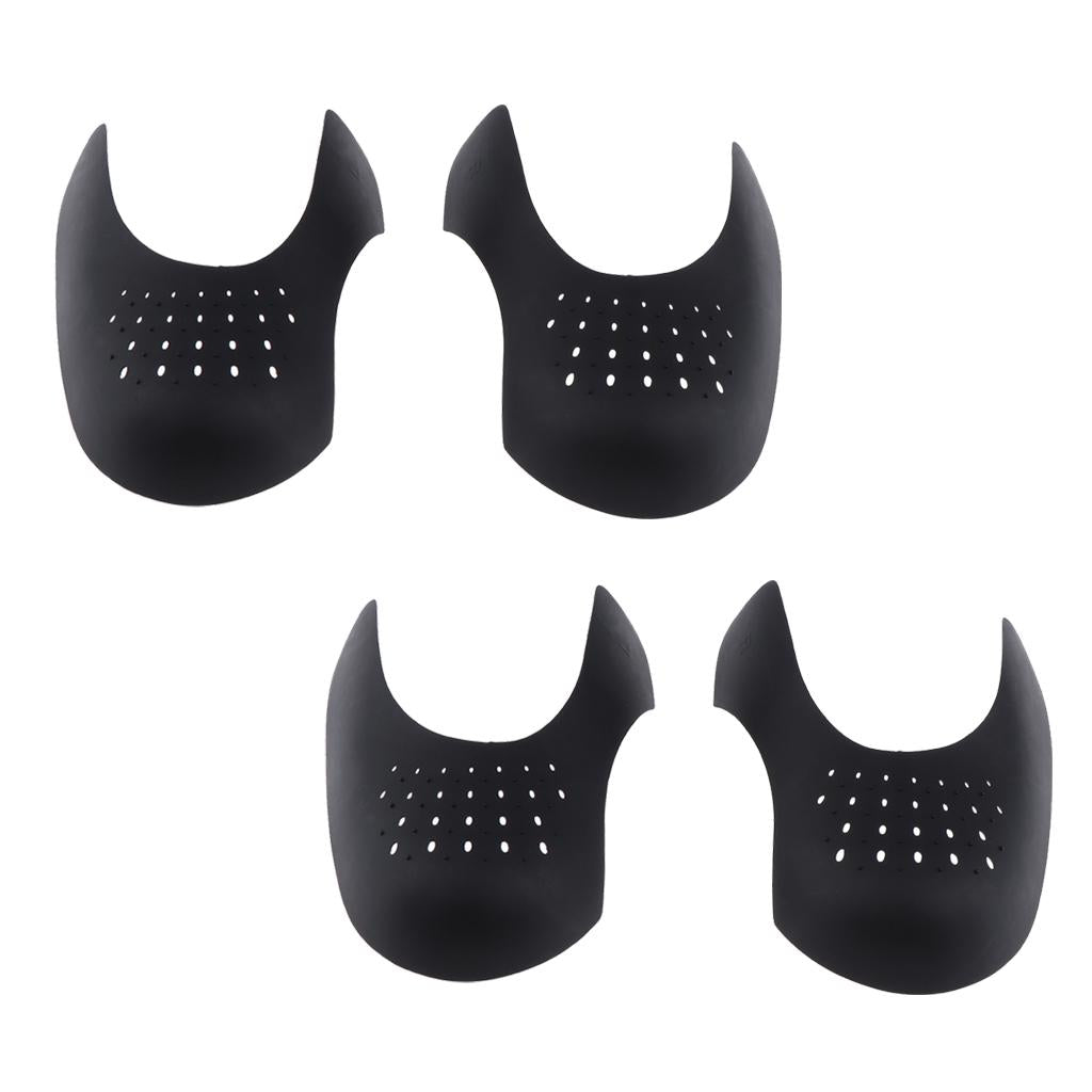 2 Pairs Black Protector Toe Box Decreaser Insert Anti