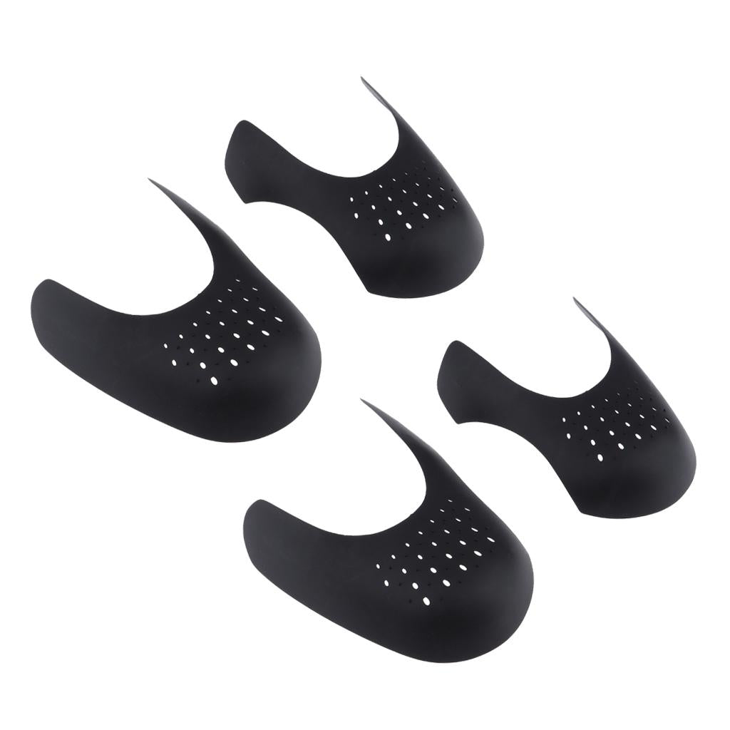 2 Pairs Black Protector Toe Box Decreaser Insert Anti