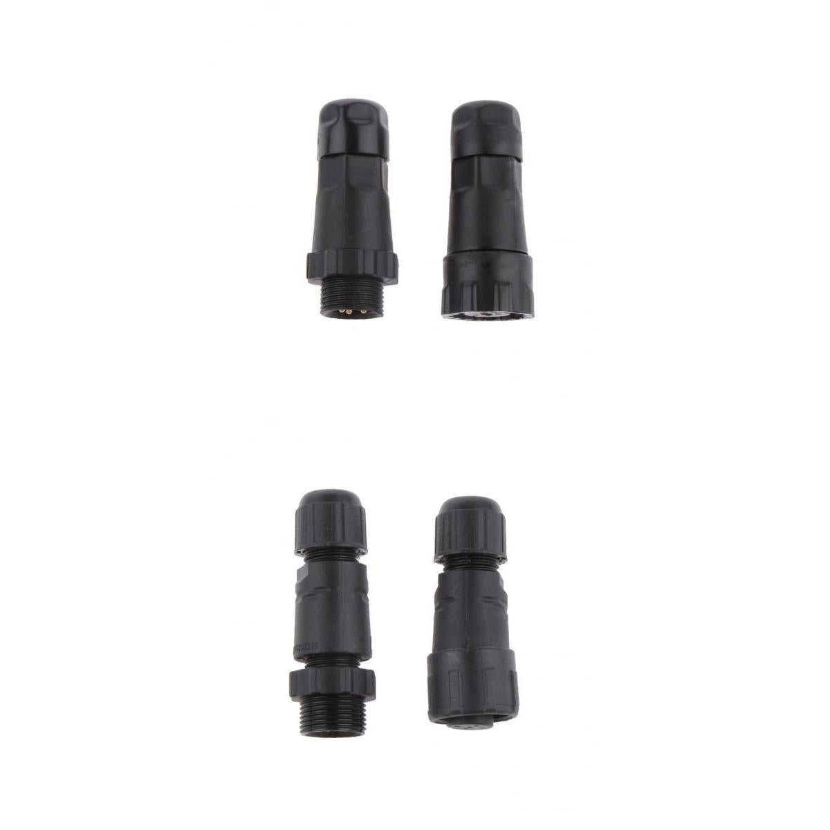 7.5mm IP68 4Pins+5Pin Assembled Waterproof Electrical Cable Connector Socket