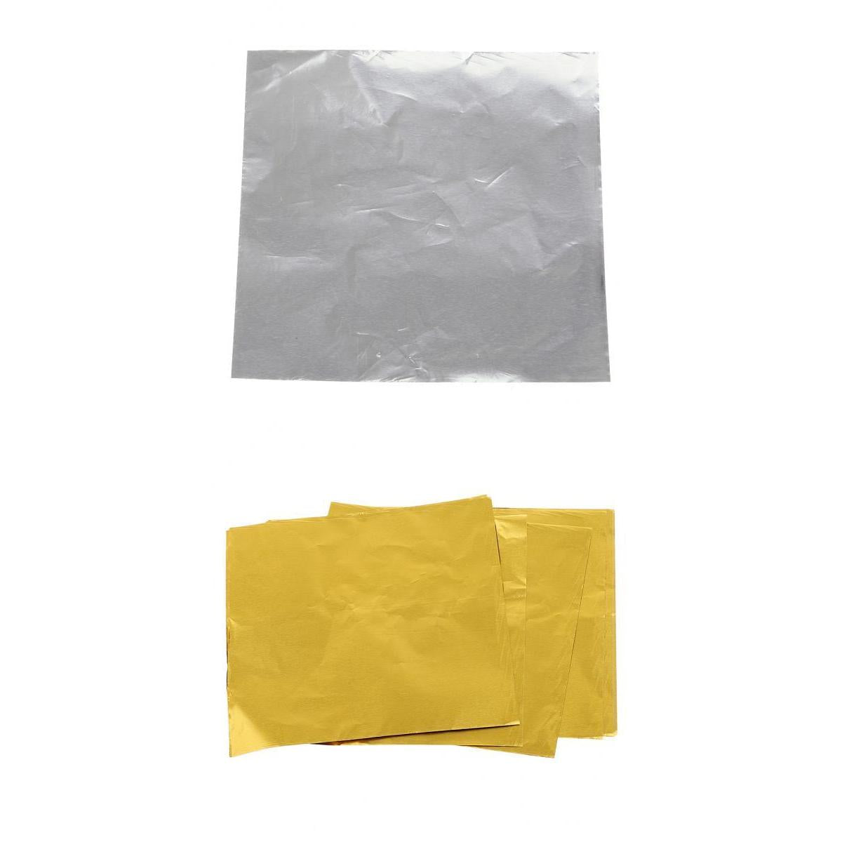 200 Chocolate Candy DIY Package Foil Paper Aluminum Tinfoil Wrappers